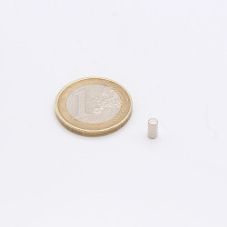 Aimant néodyme N35 - Ø3x6mm