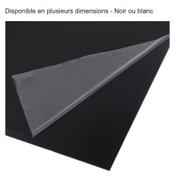 Feuille perforée en plastique noire de 2mm, feuille perforée de pp, feuille  de HDPE avec des trous, feuille en plastique de PVC