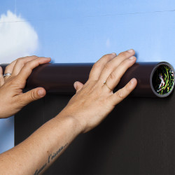 PET Caoutchouc Ferreux Imprimable Rouleau 15m Laize 1270mm