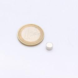 Aimant néodyme N35 - Ø6x4mm