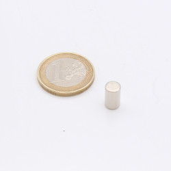 Aimant néodyme N35 - Ø6x10mm