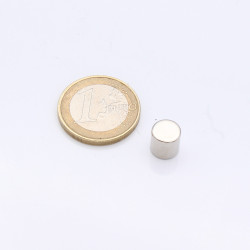 Aimant néodyme N35 - Ø8x8mm