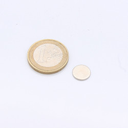 Aimant néodyme N35 - Ø10x1mm