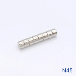 Aimant Néodyme Disque N45 Ø6x4mm