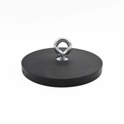 Aimant en pot avec œillet Ø88