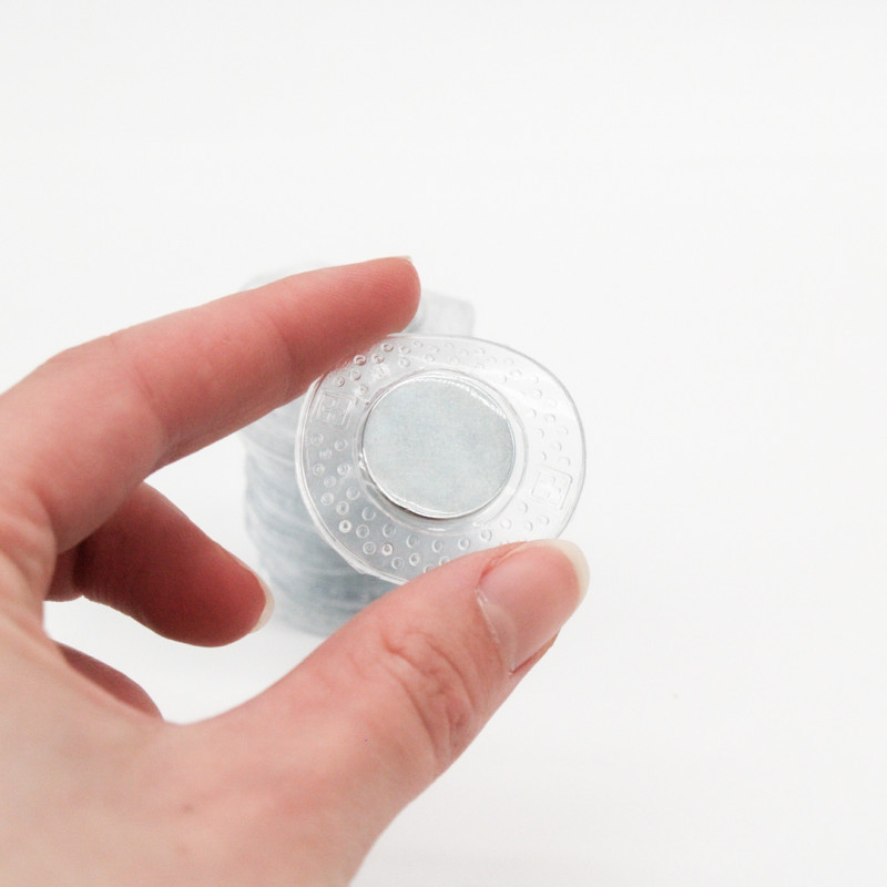 Aimant à coudre Ø12x2mm