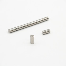 Aimant Néodyme Cylindre N35 Ø6x13mm