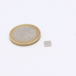 Aimant Néodyme N35 - 05x05x0,1cm