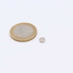 Aimant Néodyme Disque N35 Ø4x1mm