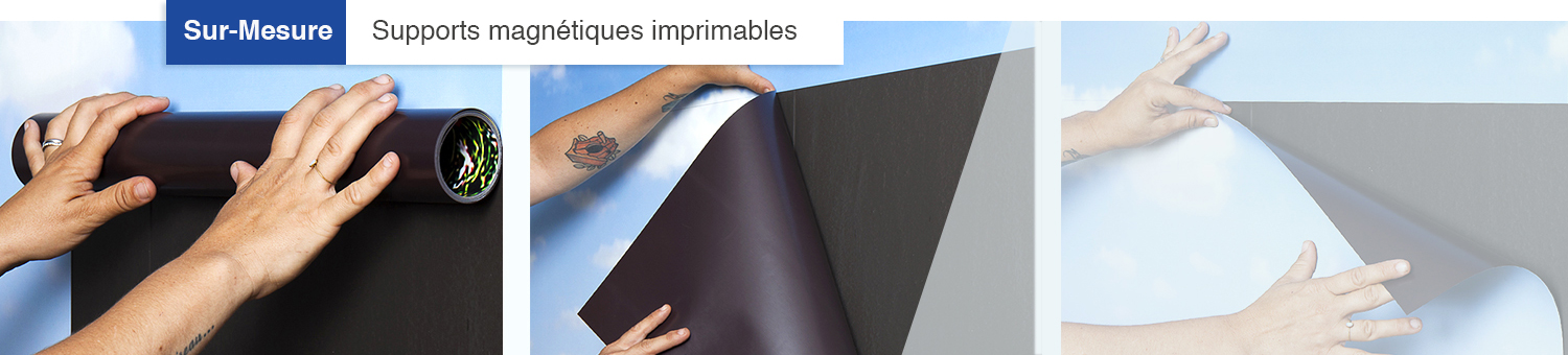 supports magnétiques imprimés