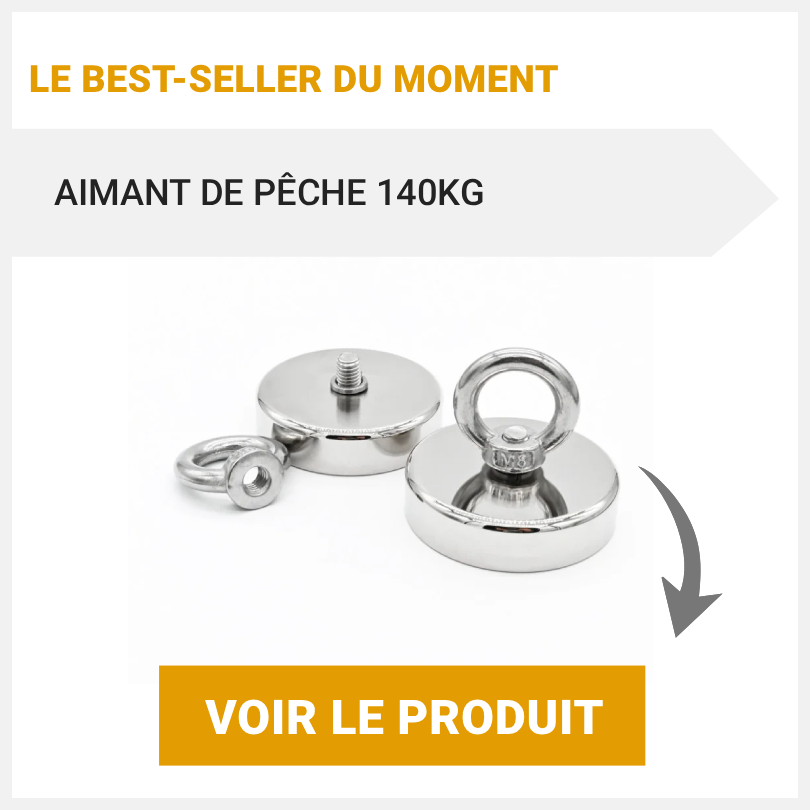 Aimant de pêche 140kg