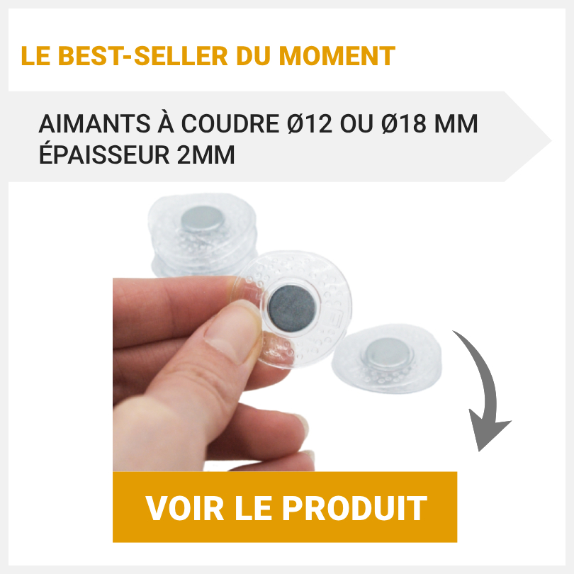 Aimants à coudre
